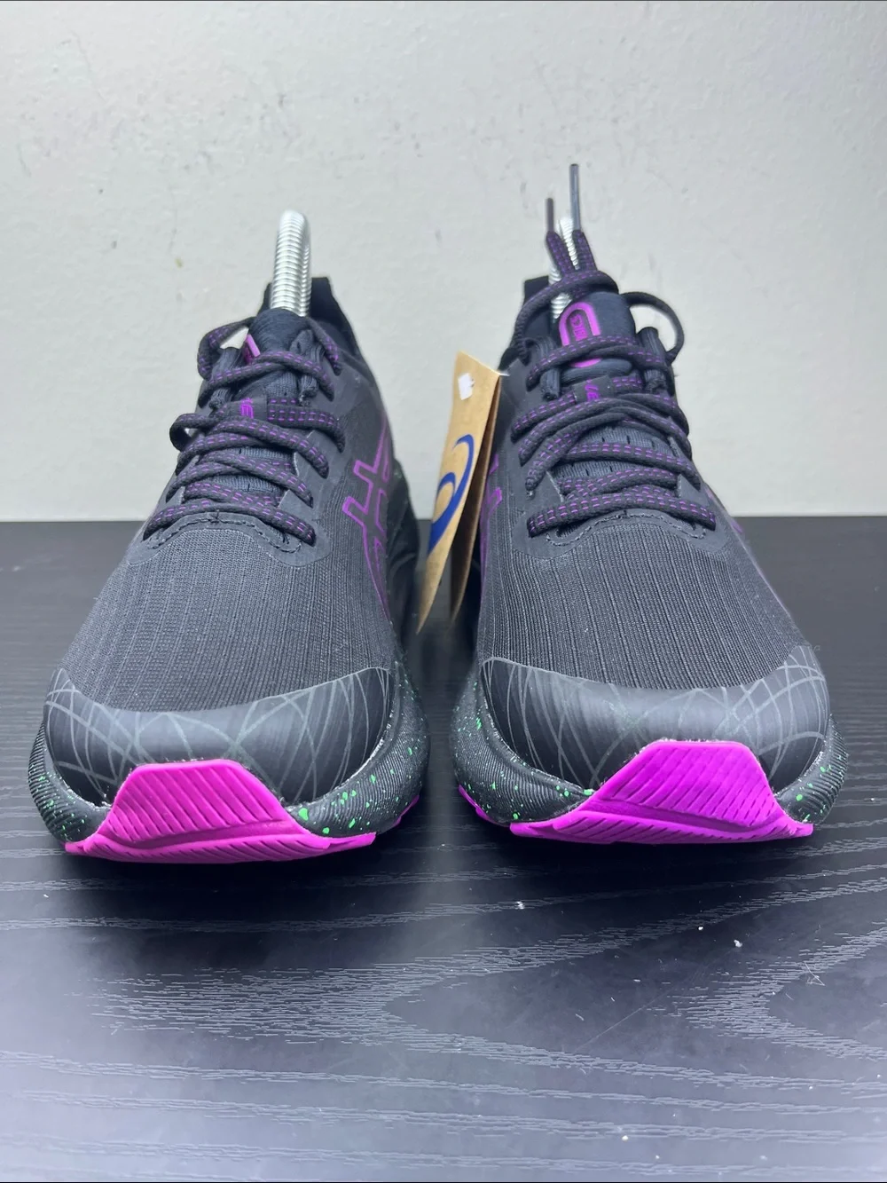 ASICS Gel-Kayano 31 Lite-Show Women's Sz 6.5 Black Purple Running Shoes NWB